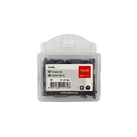Ceta Form PZ 0 x 25 mm Yıldız Uçlu Bits  CB/350